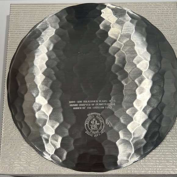 1994 Commemoration Plate Grand Chapter of Pennsylvania Order of the Eastern Star - Picture 2 of 8